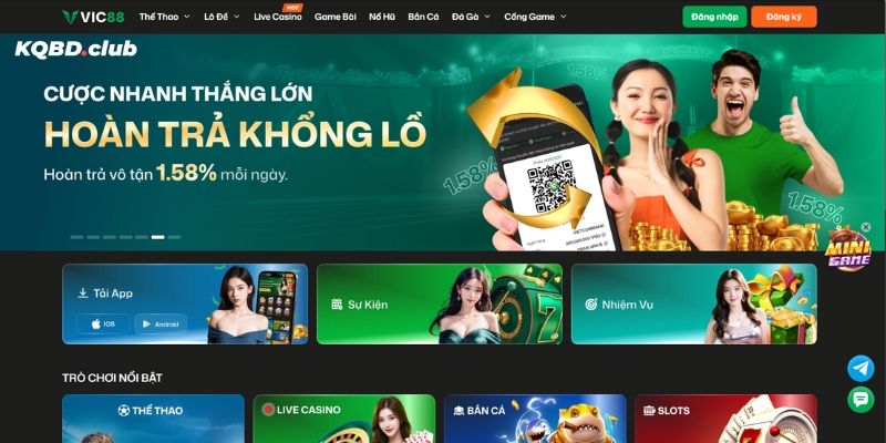 VIC88 là một nền tảng đánh cược trực tuyến xuất xứ từ Thụy Sĩ