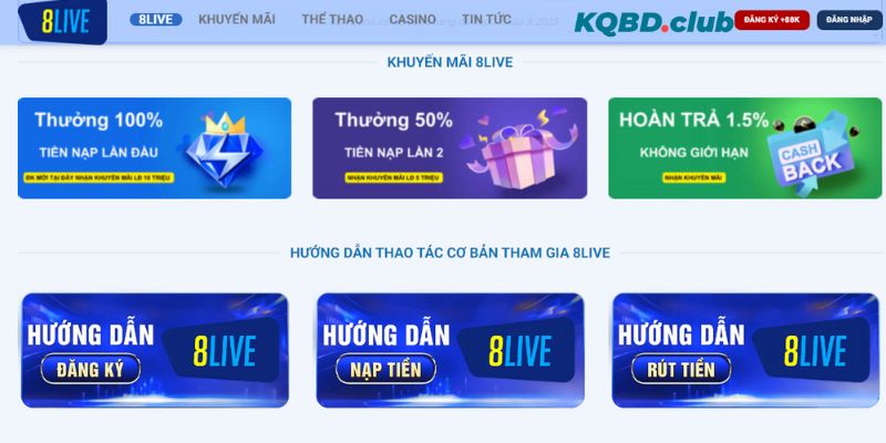 Danh mục khuyến mãi, ưu đãi nhà cái dành cho cược thủ