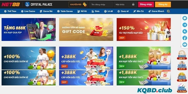 Khuyến mãi nhà cái mang đến không kém phần đặc sắc và hấp dẫn