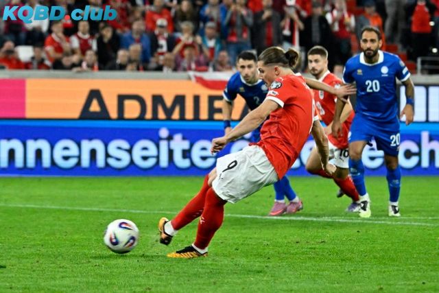 Đội hình dự kiến trước trận Áo vs San Marino